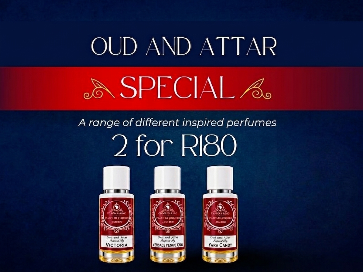Oud And Attar 30ML - Special - Any 2 For R180